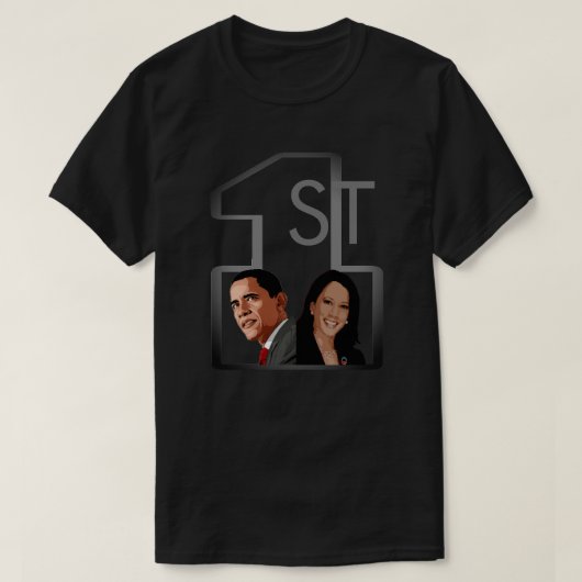 1. American Pres und Vice Pres T - Shirt (Design vorne)