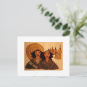 1 Amerikanische Ureinwohner Postkarte (Stehend Vorderseite)