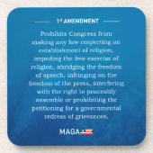 1. Änderung: MAGA x6 Untersetzer (Vorderseite)