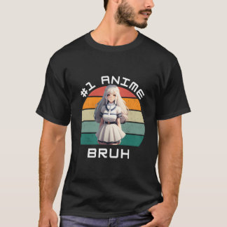 1 Anime Bruh Ga Kawaii Schön T-Shirt