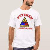 1. ANZEIGE Veteranen-Uni-Art T-Shirt (Vorderseite)