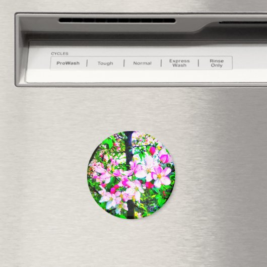 1 APPLE BLOSSOMS MAGNET (In Situ (Geschirrspüler))