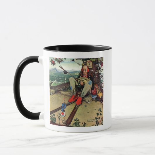 1. April 1945 Tasse (Links)