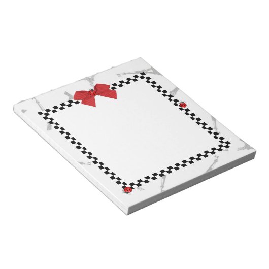 1. April in Paris Notizblock (angewinkelt)