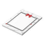 1. April in Paris Notizblock (Rotiert)