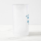 #1 Argentinien Papa Mattglas Bierglas (Mittel)