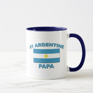 #1 Argentinien Papa Tasse