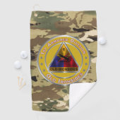 1. Armored Division Golf Towel Golfhandtuch (Insitu)