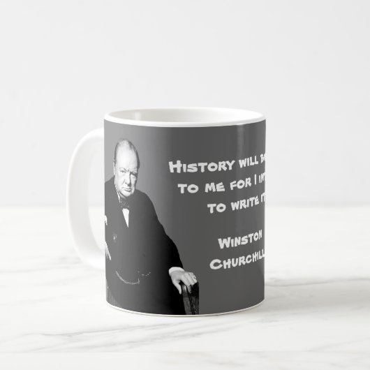 #1 - Auf Schreibens-Geschichte Kaffeetasse (Vorderseite Links)