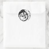 1 Aufkleber (Tasche)