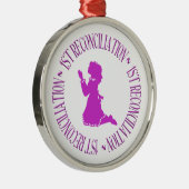 1. Aussöhnung - Geständnis Silbernes Ornament (Rechts)