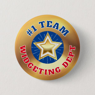 #1 Auszeichnung für Teamwork Mitarbeiter Button