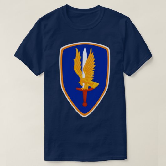 1. Avn Bde Golden Hawks T-Shirt (Design vorne)