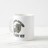 1. AVN BDE Vietnam CH-47 (Subdued) Kaffeetasse (Vorderseite Links)