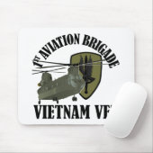 1. AVN BDE Vietnam CH-47 (Subdued) Mousepad (Mit Mouse)