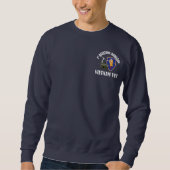 1. AVNBDE Vietnam-Tierarzt - UH-1 Sweatshirt (Vorderseite)