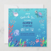 1. Baby zum Geburtstag unter dem Meer (Vorderseite)