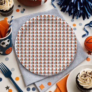 1 Ball Sports Theme Boy's 1. Geburtstag Pappteller