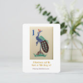 1 Bambus-Anzugsfliese - erläuternde Karte (Stehend Vorderseite)