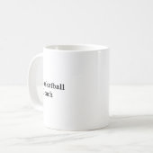 1 Basketballtrainer Kaffeetasse (Vorderseite Links)