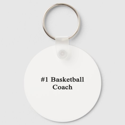 1 Basketballtrainer Schlüsselanhänger (Vorderseite)