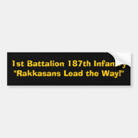 1. Bataillon-187. Infanterie " Rakkasans Führung…
