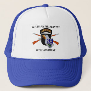 1. BATAILLON-506. INFANTERIE-101. IM FLUGZEUG HUT TRUCKERKAPPE