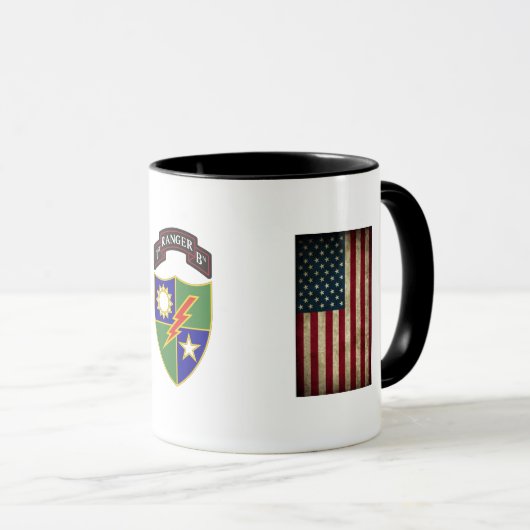 1. Bataillon - 75. Ranger Regiment - Sieg Tasse (VorderseiteRechts)