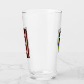 1. Bataillon - 75. Ranger Regiment - US-Flagge - Glas (Rechts)