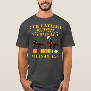 1. Bataillon 7. Kavallerie Regiment Vietnamwt 2 Ca T-Shirt
