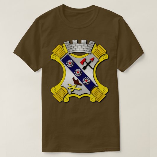 1. Bataillon 8. Infanterie-Regiment T-Shirt (Design vorne)