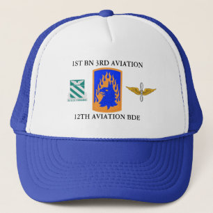 1. BATTALION 3RD AVIATION 12. LUFTFAHRTBRIGADE  TRUCKERKAPPE