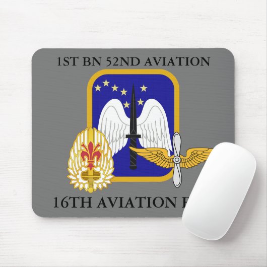 1. BATTALION 52. LUFTVERKEHR 16. LUFTVERKEHR MOUSEPAD (Mit Mouse)
