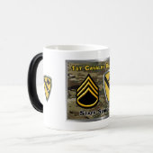 1. Bediensteter der Abteilung Kavallerie Verwandlungstasse (Vorderseite Links)