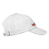 #1 Bedstemor Bestickte Baseballkappe (Rechts)