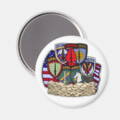 1. Befehl für besondere Operationen Socom Patch Ma Magnet (Vorderseite/Rückseite)