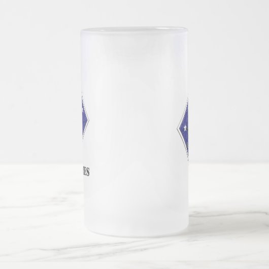 1. Behälter-Bataillon - 1. Mattglas Bierglas (Mittel)