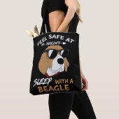 1 Bei Nachtruhe mit Beagle sicher sein Tasche (Von Nahem)