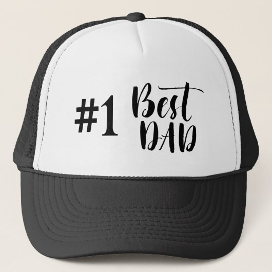1 Bester Vater Truckerkappe (Vorderseite)
