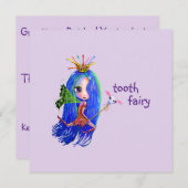 1. Besuch von der Tooth Fairy Niedlich Big Eye Dol Ankündigung (Vorne/Hinten)