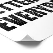 1% Better Every Day Motivation Quote Insrational S Poster (Ecke)