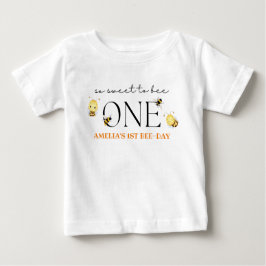 1. Bienentag-Shirt, Geburtstag Baby T-shirt