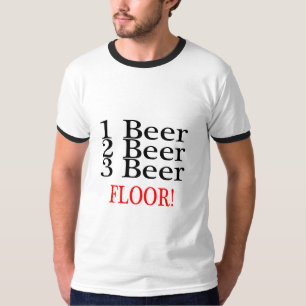 1 Bier BODEN des Bier-2 des Bier-3 T-Shirt