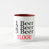 1 Bier BODEN des Bier-2 des Bier-3 Tasse (Zentrum)