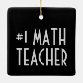 1 Bildung-Geschenk der Mathematikschule Keramikornament (Rückseite)