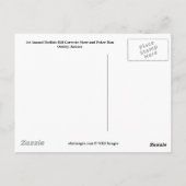 1. Bill Corvette Show Postkarte (Rückseite)