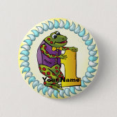1. Birthday Frosch-Button Button (Vorderseite)