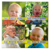 1 bis 4, Bildneigung oder als Personalisierte Triv Fliese (Vorderseite)