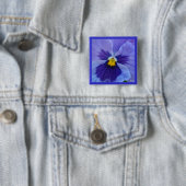 1 blauer SchönheitPansy Button (Beispiel)