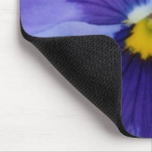 1 blauer SchönheitPansy Mousepad (Ecke)